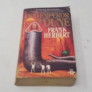 God Emperor of Dune by Frank Herbert (1984, Trade Paperback)